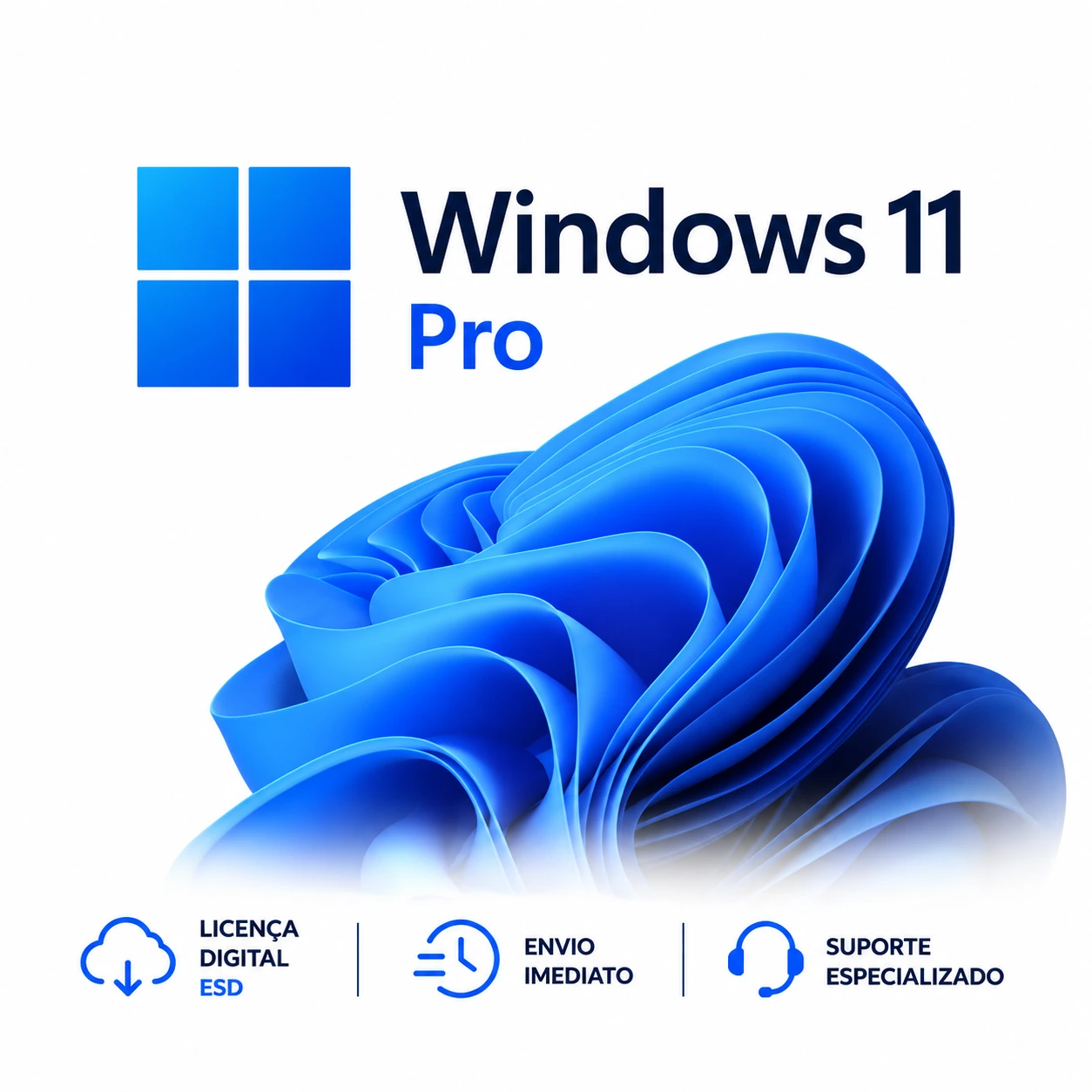 Microsoft Windows 11 Pro – Licença Digital para 1 PC